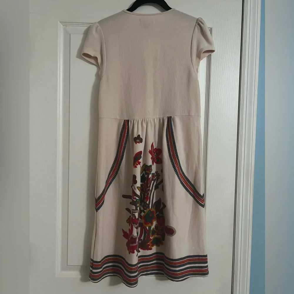 Pura Vida Costa Rica Boho crochet detail beach dress - Picture 2 of 5